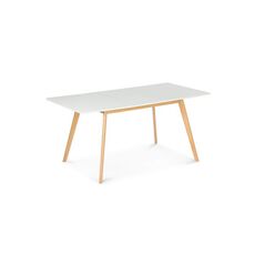 Ξύλινο Επεκτεινόμενο Τραπέζι 120-160 x 80 x 72.5 cm Idomya 30084254 -  Τραπέζια