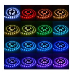 Αυτοκόλλητη Ταινία LED 5 m RGB 2835 με Τηλεχειριστήριο 12V SPM 5908222221447-2835 -  Φωτισμός LED