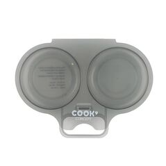 Διπλή Συσκευή Μαγειρέματος Αυγών για Φούρνο Μικροκυμάτων Χρώματος Γκρι Cook Concept KC2152 -  Εργαλεία Κουζίνας