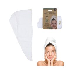 Πετσέτα για Γρήγορο Στέγνωμα Μαλλιών από Μπαμπού Cosmetic Club SC29363 -  Μαλλιά