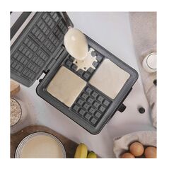 Βαφλιέρα 1200 W Fun Gofrestone 4 Inox Cecotec CEC-08017 -  Βαφλιέρες