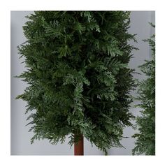 Σετ Τεχνητά Φυτά Πεύκα 150 cm 2 τμχ Outsunny 844-361 - Διακόσμηση
