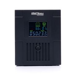 UPS με LCD Οθόνη 1500 VA 900 W Kraft&Dele KD-1929 -  UPS & Αξεσουάρ