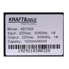 UPS με LCD Οθόνη 1500 VA 900 W Kraft&Dele KD-1929 -  UPS & Αξεσουάρ