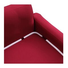 Ελαστικό Κάλυμμα για Τριθέσιο Καναπέ με Μαξιλαροθήκη 190 x 230 cm Χρώματος Κόκκινο Hoppline HOP1001101-2 -  Προστατευτικά - Καλύμματα