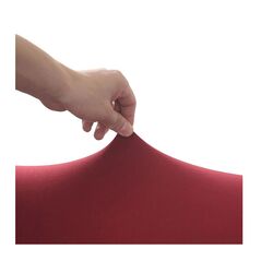 Ελαστικό Κάλυμμα για Τριθέσιο Καναπέ με Μαξιλαροθήκη 190 x 230 cm Χρώματος Κόκκινο Hoppline HOP1001101-2 -  Προστατευτικά - Καλύμματα