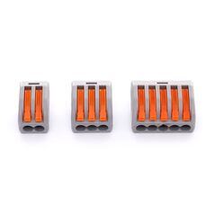 Σετ Κλέμμες Καλωδίων με Κλιπς 60 τμχ Kraft&Dele KD-10496 -  Εργαλεία