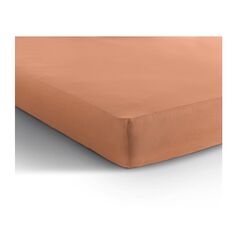 Υπέρδιπλο Σεντόνι Jersey με Λάστιχο 160 x 200 x 30 cm Χρώματος Πορτοκαλί Dreamhouse 8720105600401 -  Σεντόνια