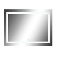 Καθρέπτης Μπάνιου με LED Φωτισμό 80 x 60 x 4 cm HOMCOM 834-031 -  Συσκευές Σαπουνιών