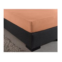 King Size Σεντόνι Jersey με Λάστιχο 190 x 200 x 30 cm Χρώματος Πορτοκαλί Dreamhouse 8720105600418 -  Σεντόνια