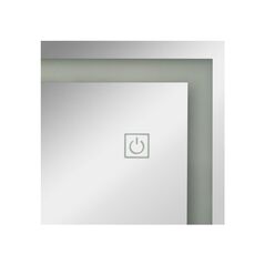 Κοσμηματοθήκη Μπιζουτιέρα με Ολόσωμο Καθρέπτη και LED Φωτισμό 47 x 37 x 155.7 cm Atmosphera 157064 -  Κοσμηματοθήκες