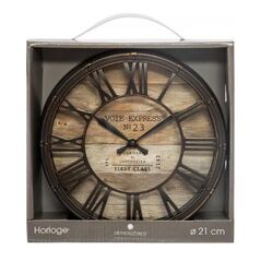 Ρολόι Τοίχου Vintage 20.5 x 5 cm Atmosphera 162266 -  Ρολόγια - Ξυπνητήρια