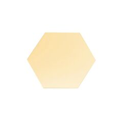 Σετ Επιτοίχιοι Καθρέπτες σε Εξάγωνο Σχήμα 16.5 cm Χρώματος Χρυσό 12 τμχ Home Deco Factory HD4373-Exag - Διακόσμηση
