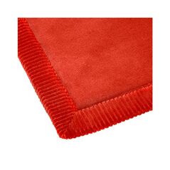 Χαλάκι Μπάνιου 80 x 50 x 1.5 cm Χρώματος Κόκκινο 5Five Simply Smart 174561E - Συσκευές Σαπουνιών