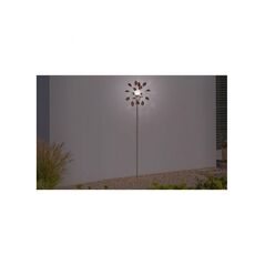 Μεταλλικός Διακοσμητικός Ανεμόμυλος Κήπου με Ηλιακό LED Φως Inkazen 40006140 -  Διακόσμηση - Αποθήκευση
