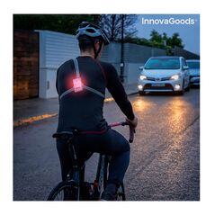 Αθλητική Ζώνη Τύπου Σαγής με Φώτα LED Safelt InnovaGoods V0103454 -  Αθλήματα