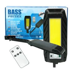Ηλιακός LED Προβολέας με Αισθητήρα Κίνησης και Τηλεχειριστήριο 160 W Bass Polska BP-5919 -  Φωτιστικά - Φακοί