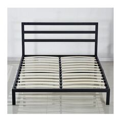 Διπλό Μεταλλικό Κρεβάτι 160 x 200 cm Hoppline HOP1001142-1 -  Κρεβάτια