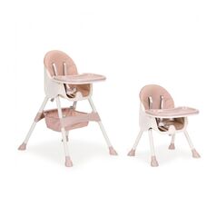 Παιδικό Κάθισμα Φαγητού 2 σε 1 Χρώματος Ροζ Ecotoys HC-823-Pink -  Καθίσματα Φαγητού