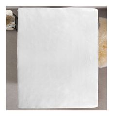 Διπλό Σεντόνι Dubbel Jersey με Λάστιχο 140 x 200 x 30 cm Χρώματος Λευκό Dreamhouse 8717703801590 -  Σεντόνια