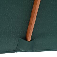 Outsunny ορθογώνια ομπρέλα μπαμπού; και Polyester, Anti-UV Green 2x1,5x2,3m -  Τέντες - Κιόσκια