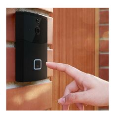 Ασύρματο Κουδούνι Πόρτας με Κάμερα και Wi-Fi 720p HD Aquarius R176474 -  Συναγερμοί