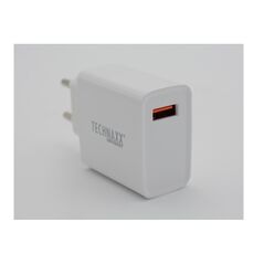 Φορτιστής Πρίζας Γρήγορης Φόρτισης USB TYPE-A 18 W Technaxx TX-197 -  Φορτιστές