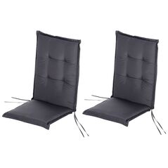Outsunny αδιάβροχο μαξιλάρι με επένδυση για καρέκλες και ξαπλώστρες εξωτερικού χώρου 120 x 50 x 6 cm -  Έπιπλα Εξωτερικού Χώρου