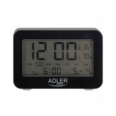 Ψηφιακό Επιτραπέζιο Ρολόι με Ξυπνητήρι Χρώματος Μαύρο Adler AD-1196B -  Ρολόγια - Ξυπνητήρια