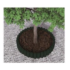 Σετ Πλαστική Μπορντούρα Κήπου 2.3 m 6 τμχ Χρώματος Σκούρο Πράσινο Bama 90155 - Διακόσμηση - Αποθήκευση