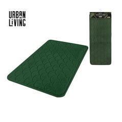 Χαλάκι Μπάνιου από Memory Foam 50 x 120 cm Χρώματος Σκούρο Πράσινο Barney’s Urban Living 24596 - Συσκευές Σαπουνιών