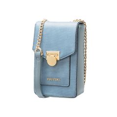 Γυναικεία Τσάντα Ώμου Χρώματος Μπλε Puccini BK1231166T-7 -  Τσάντες
