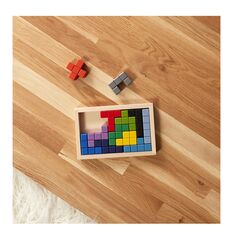 Εκπαιδευτικό Ξύλινο Παιχνίδι Montessori Puzzle με Σχήματα Jeux 2 Momes EA10275 - Παιδικά Παιχνίδια
