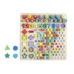 Εκπαιδευτικό Ξύλινο Παιχνίδι Montessori Αριθμοί 13 σε 1 Jeux 2 Momes EA10284 -  Παιδικά Παιχνίδια