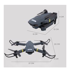 Mini Πτυσσόμενο Drone με Κάμερα και Τηλεχειριστήριο 1080P HD Wi-Fi MWS19145 -  Τηλεκατευθυνόμενα