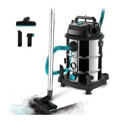 Ηλεκτρική Σκούπα για Στερεά και Υγρά 16 Lt 1200 W Cecotec Conga RockStar Wet&Dry Steel CEC-08113 -  Ηλεκτρικές Σκούπες
