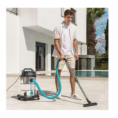 Ηλεκτρική Σκούπα για Στερεά και Υγρά 16 Lt 1200 W Cecotec Conga RockStar Wet&Dry Steel CEC-08113 -  Ηλεκτρικές Σκούπες