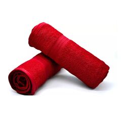 Σετ με 10 Πετσέτες από 100% Βαμβάκι Χρώματος Κόκκινο Bassetti QAD-SA-RB -  Πετσέτες