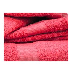 Σετ με 10 Πετσέτες από 100% Βαμβάκι Χρώματος Κοραλί Bassetti QAD-SA-R7 -  Πετσέτες