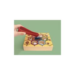 Εκπαιδευτικό Ξύλινο Παιχνίδι Κηρήθρα Kruzzel 21910 -  Παιδικά Παιχνίδια