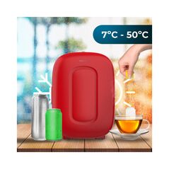 Ηλεκτρικό Φορητό Ψυγείο Θερμαντήρας 4 Lt 12-220 V Cecotec Bora Χρώματος Κόκκινο CEC-02690 -  Ψυγεία - Mini Bars