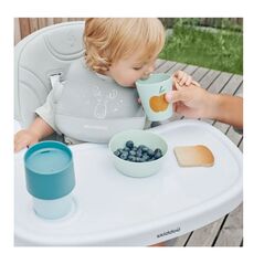 Παιδικό Κάθισμα Φαγητού 2 σε 1 Skiddou Sunt Grey 2060012 - Καθίσματα Φαγητού