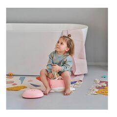 Παιδικό Κάθισμα Γιο - Γιο Skiddou Potti Whale Pink 2090022 -  Γιογιό
