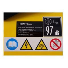 Αεροσυμπιεστής Χωρίς Λάδι 24 Lt 1.1 kW Kraft&Dele KD-1416 -  Αεροσυμπιεστές