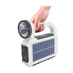 Πολυλειτουργικός Ηλιακός Φακός με Φως Έκτακτης Ανάγκης και Θύρα USB MWS19148 -  Φωτιστικά - Φακοί