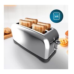 Φρυγανιέρα 2 Θέσεων 1500 W Cecotec Toastin' time 1500 Inox CEC-04841 - Φρυγανιέρες