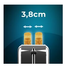 Φρυγανιέρα 2 Θέσεων 1500 W Cecotec Toastin' time 1500 Inox CEC-04841 - Φρυγανιέρες