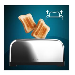 Φρυγανιέρα 2 Θέσεων 1500 W Cecotec Toastin' time 1500 Inox CEC-04841 - Φρυγανιέρες