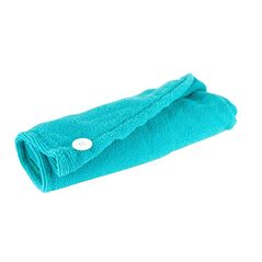 Πετσέτα για Γρήγορο Στέγνωμα Μαλλιών Χρώματος Μπλέ Cosmetic Club TX7202-Blue -  Μαλλιά