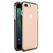 Spring Case clear TPU gel protective cover with colorful frame for iPhone 8 Plus / iPhone 7 Plus black - Cell phone cases and covers